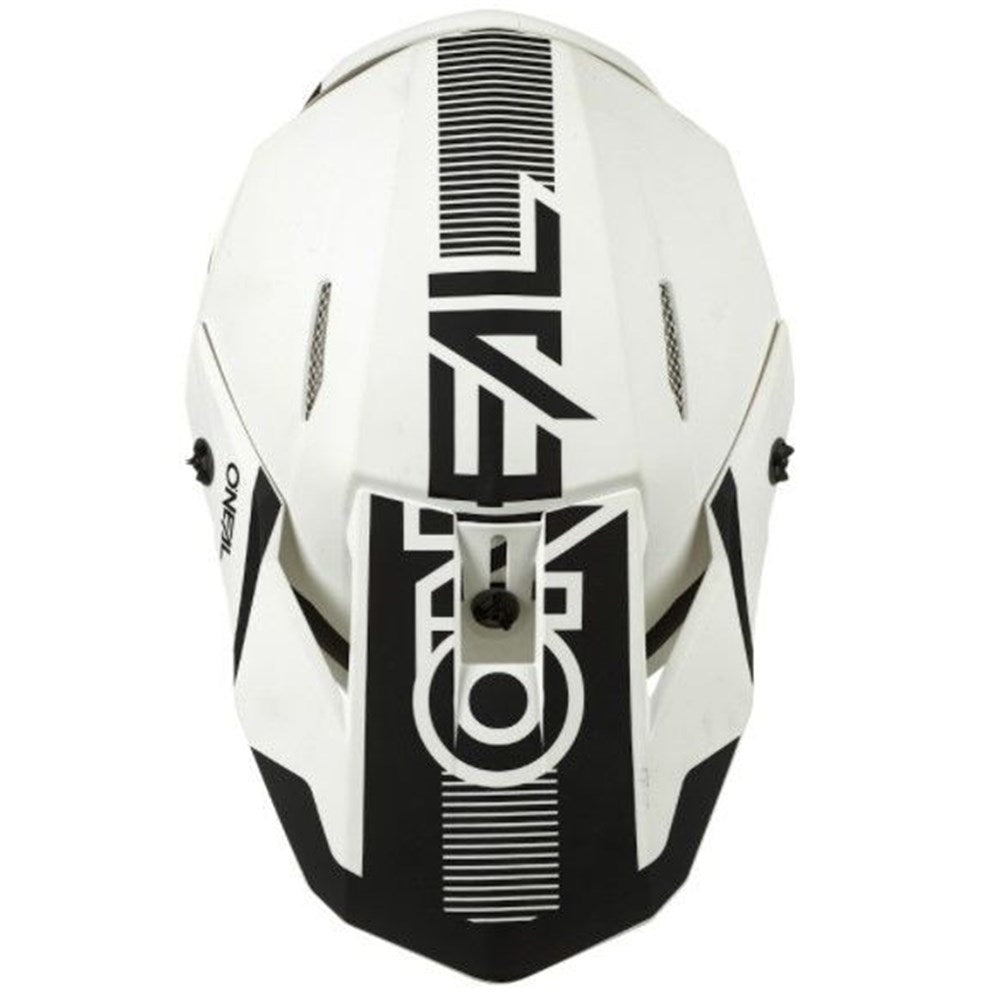 #ONEAL 3SRS HELMET VERTICAL V.22 - BLACK/WHITE [ONC01]
