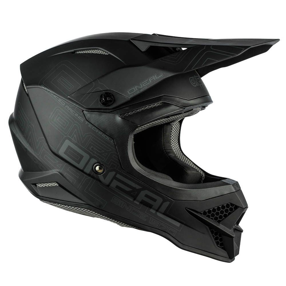 ONEAL 3SRS HELM SOLID V.23 - FLAT BLK (XS) [ONC01] #