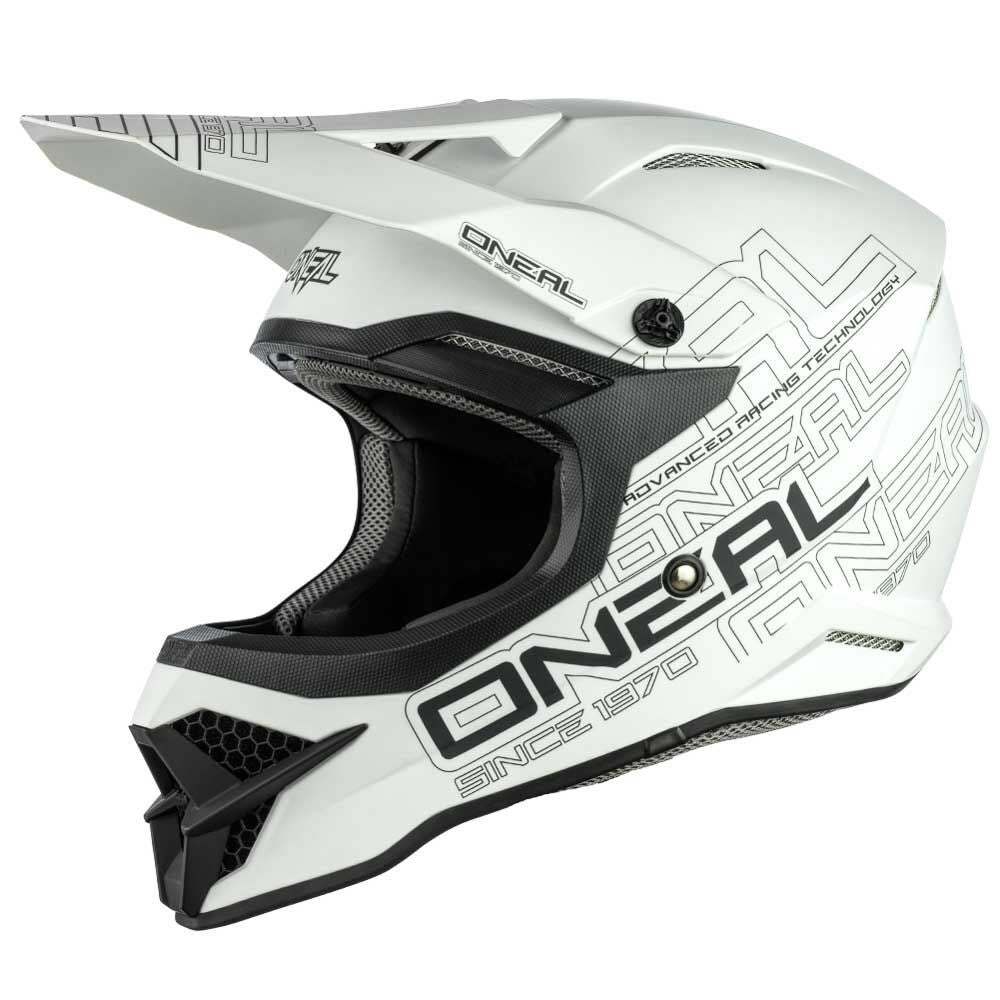 ONEAL 3SRS HELM SOLID V.23 - FLAT WHT (XL) [ONC01] #