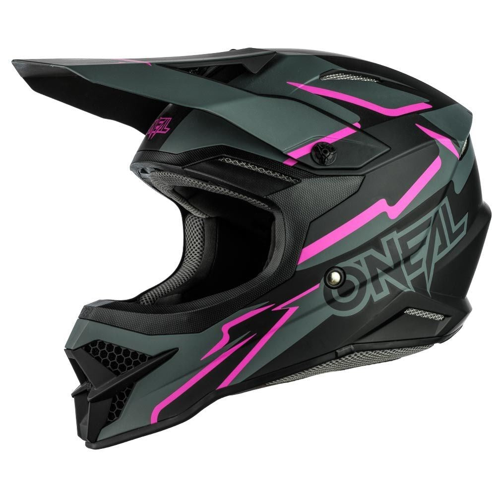 ONEAL 3SRS HELM VOLTAGE V.23 - BLK/PNK (XL) [ONC01] #