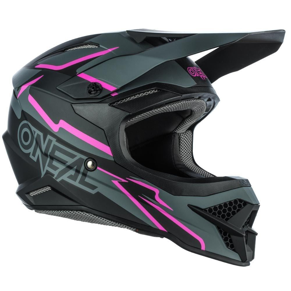 ONEAL 3SRS HELM VOLTAGE V.23 - BLK/PNK (XL) [ONC01] #