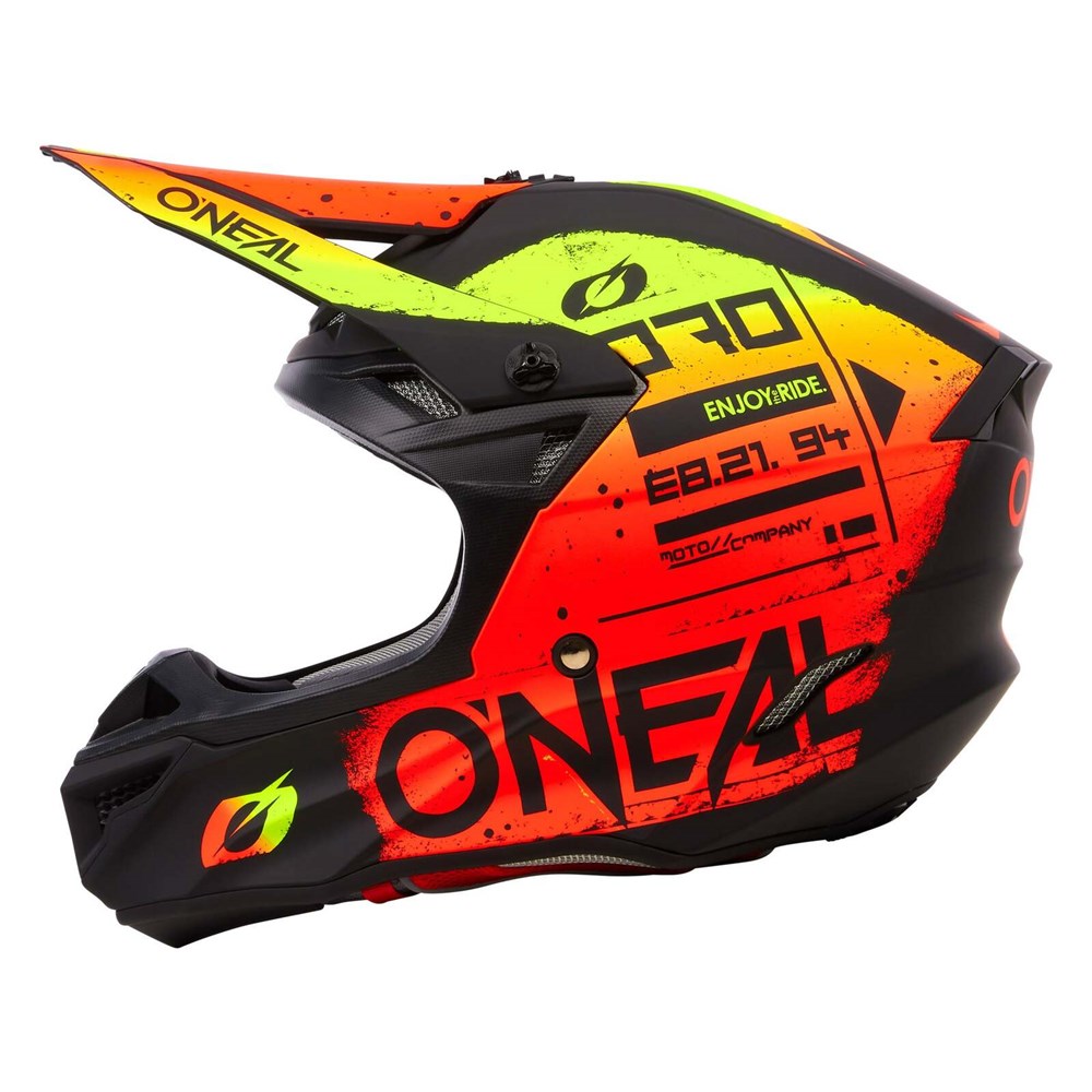 ONEAL 5SRS HELM SCARZ V.24 - BLK/RED/YEL (XL) #