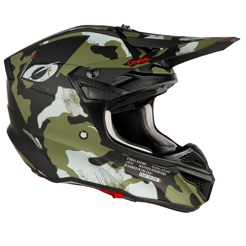 ONEAL 5SRS HELM CAMO V.23 - BLK/GRN (LG) #