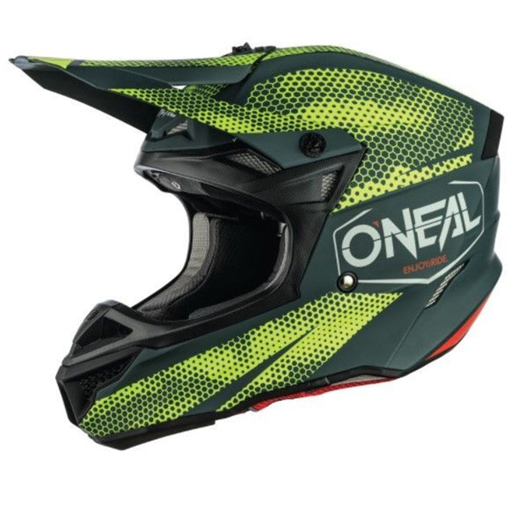 ONEAL 5SRS HELM COVERT V.21 - CHARCOAL/N-YEL (LG) [ONC01] #