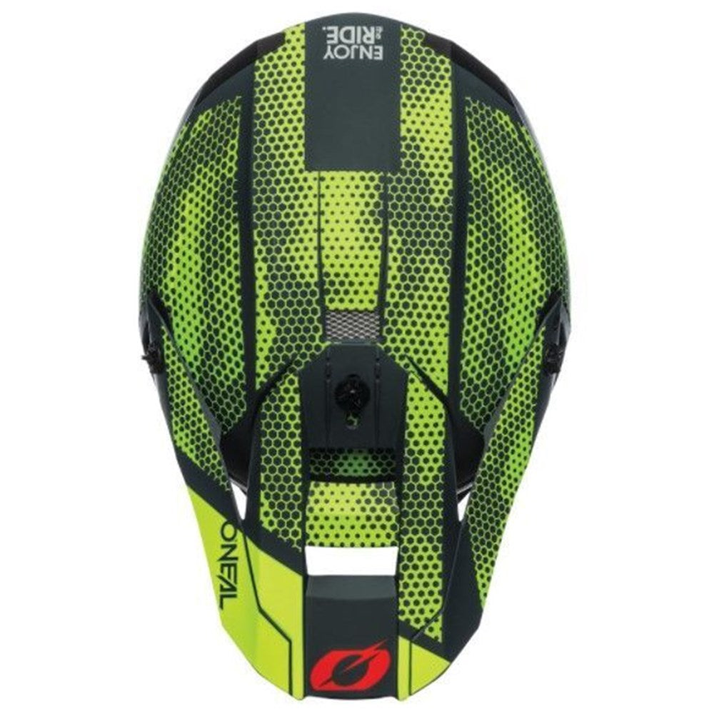 ONEAL 5SRS HELM COVERT V.21 - CHARCOAL/N-YEL (LG) [ONC01] #