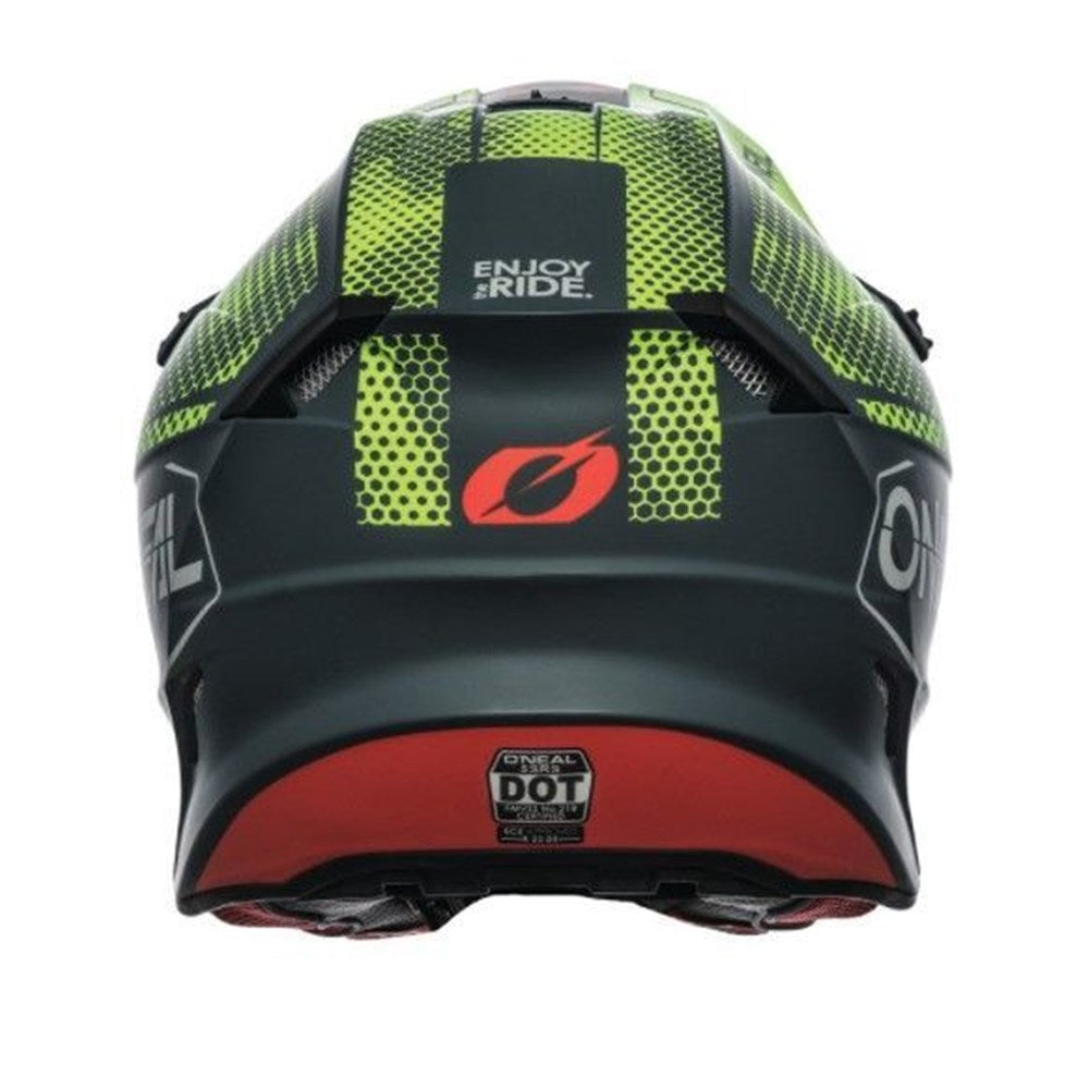 ONEAL 5SRS HELM COVERT V.21 - CHARCOAL/N-YEL (LG) [ONC01] #