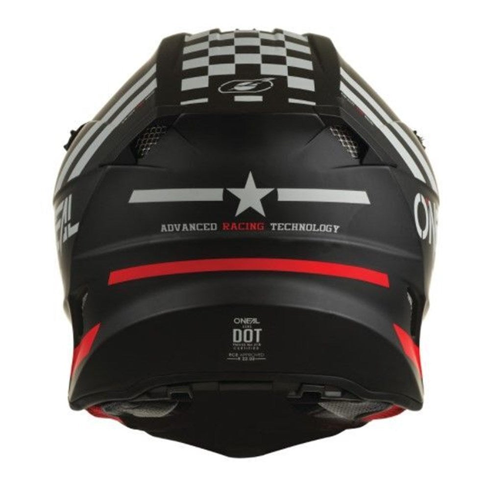 ONEAL 5SRS HELM SQUADRON V.22 - BLK/GRY (XL) [ONC01] #