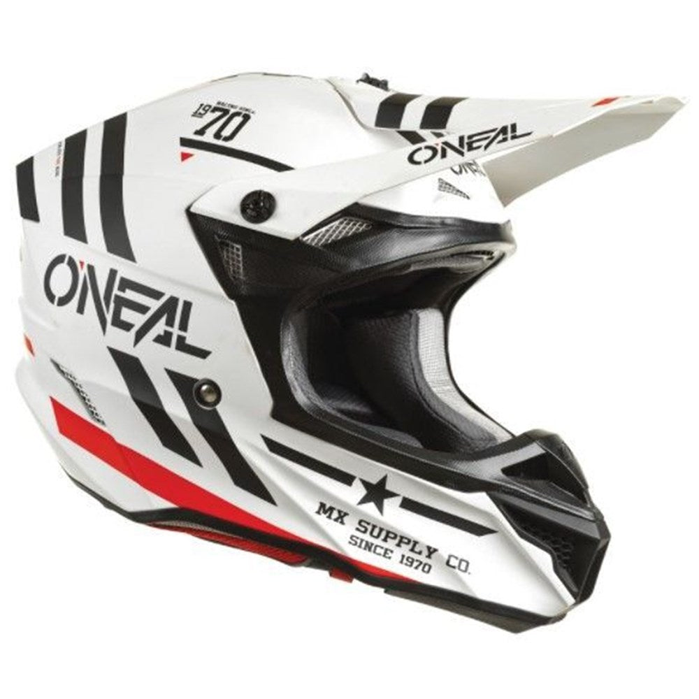 ONEAL 5SRS HELM SQUADRON V.22 - WHT/BLK (XL) [ONC01] #