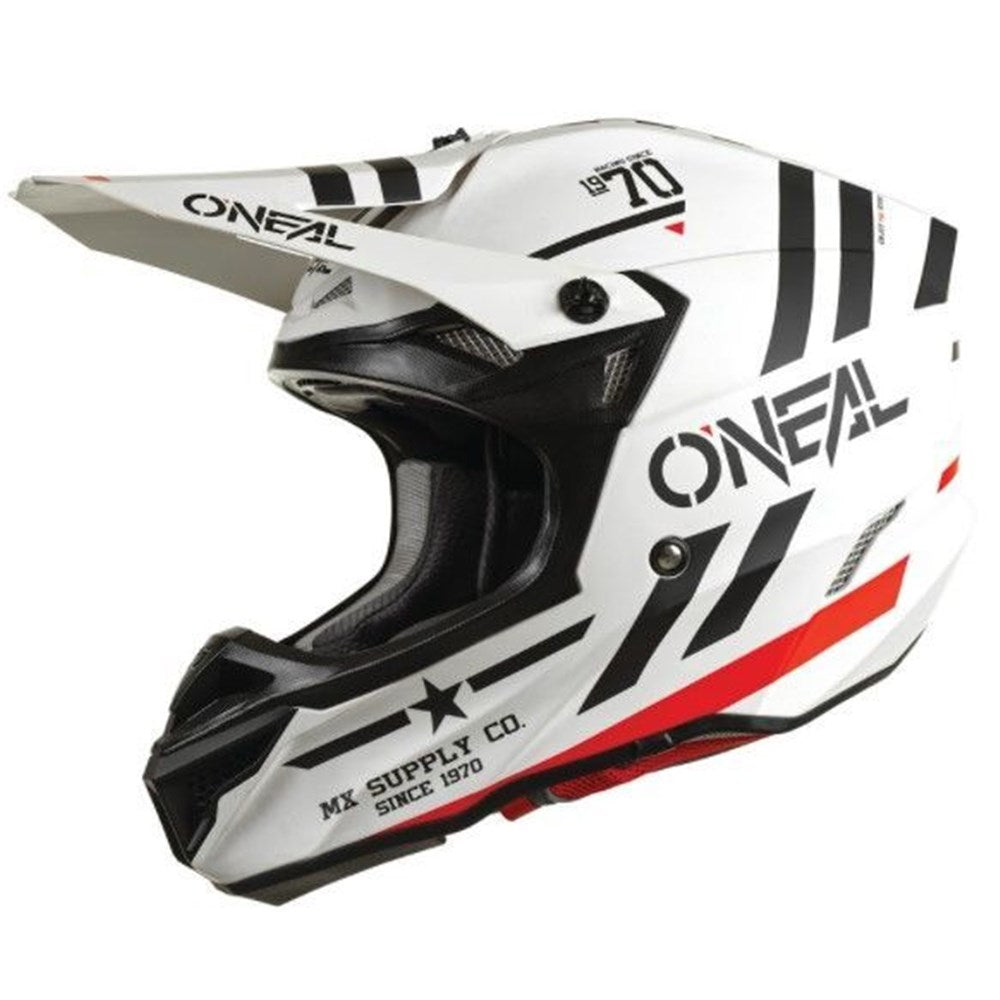 ONEAL 5SRS HELM SQUADRON V.22 - WHT/BLK (XL) [ONC01] #
