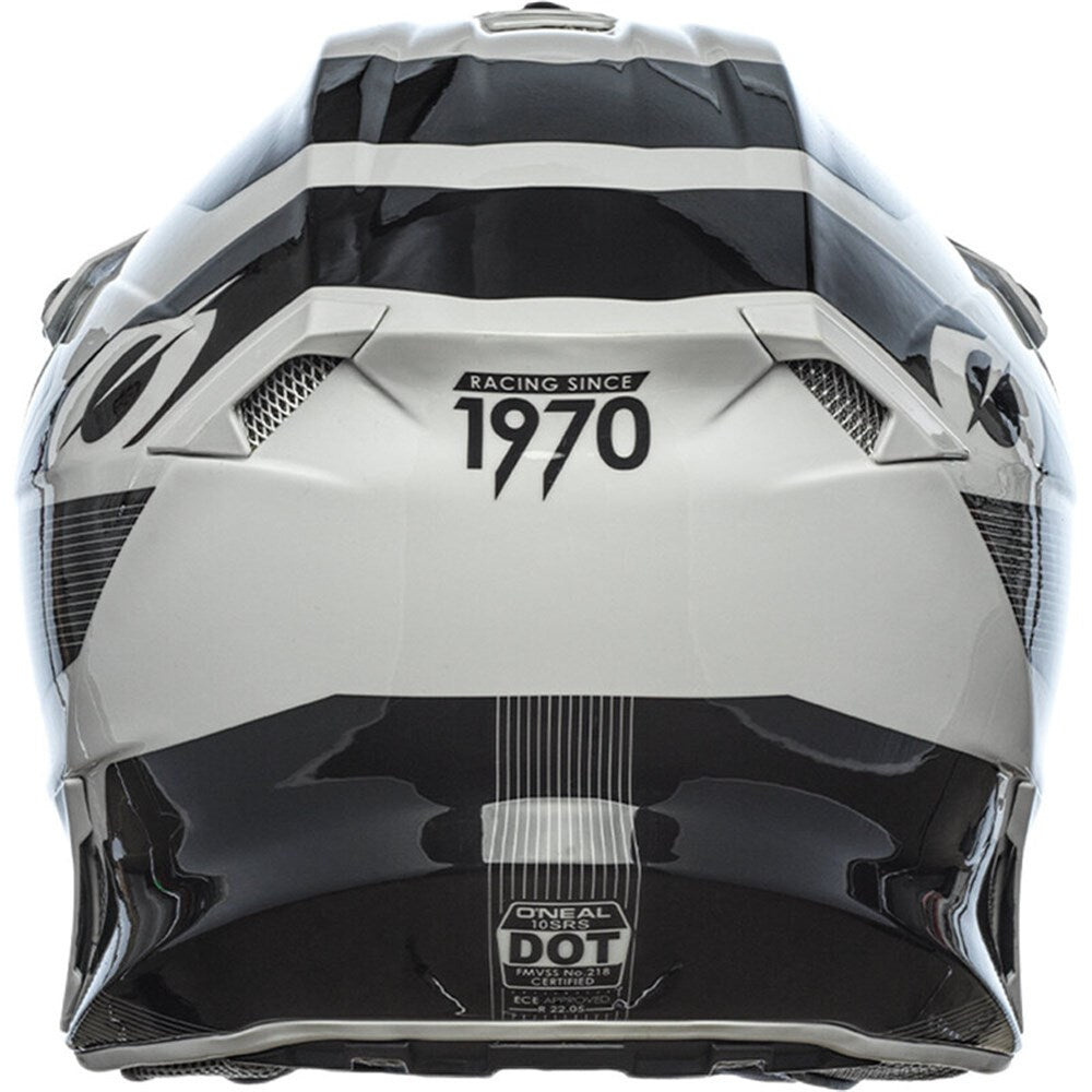 ONEAL 10SRS HELM COMPACT V.21 - BLK/WHT (LG) [ONC01] #