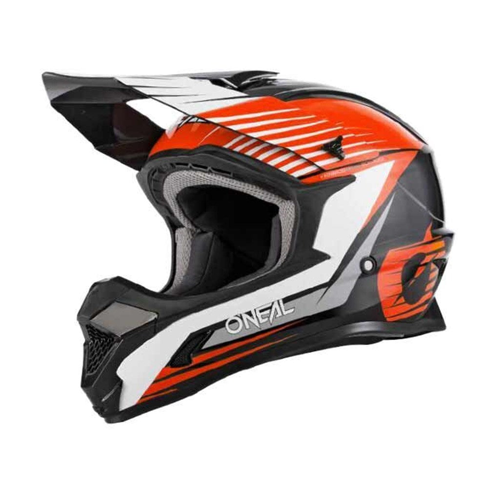 ONEAL 1SRS YOUTH HELM STREAM V.21 - BLK/ORG (XL) [ONC01] #