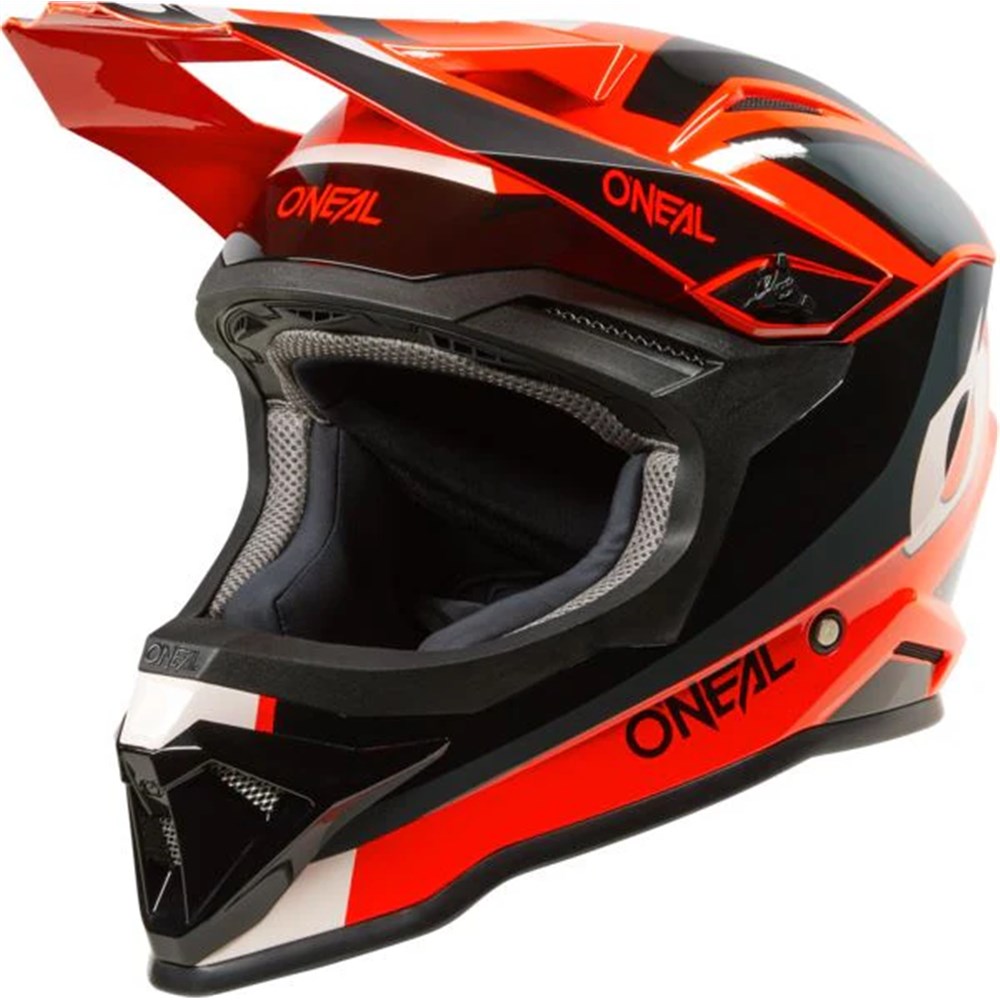 ONEAL 1SRS YOUTH HELM STREAM V.24 -  BLK/RED (LG) #