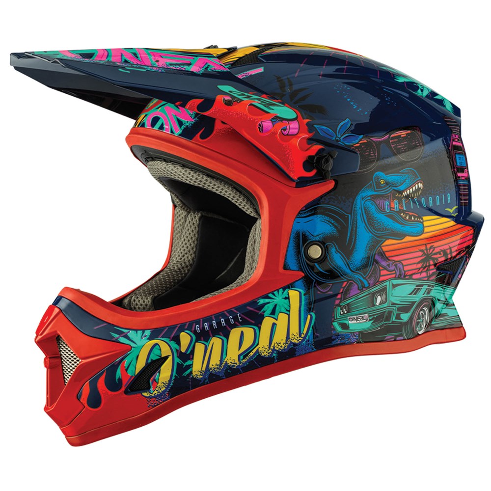 ONEAL 1SRS YOUTH HELM REX V.24 - GLOSS MULTI (XL)