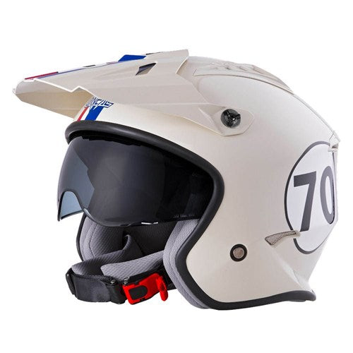 ONEAL 25 VOLT HELMET HERBIE V.24 - WHITE/RED/BLUE