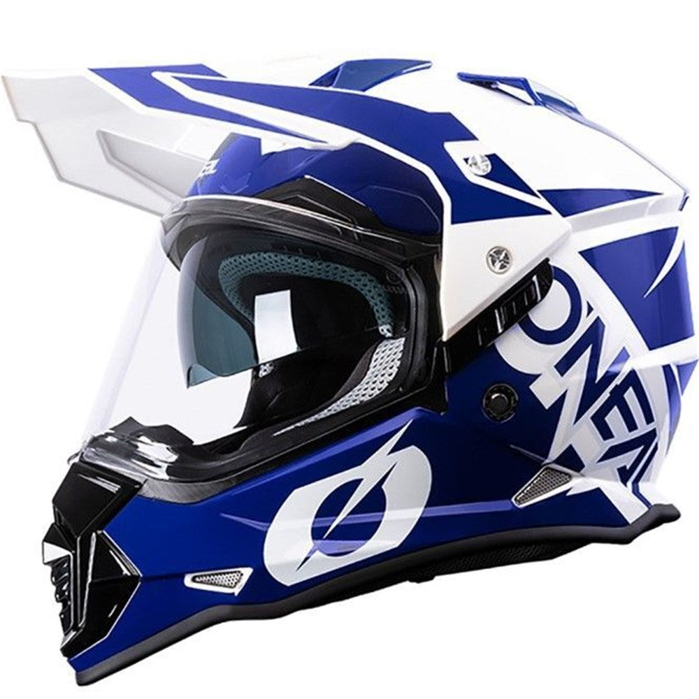 #ONEAL SIERRA HELMET R V.22 - BLUE/WHITE [ONC01]