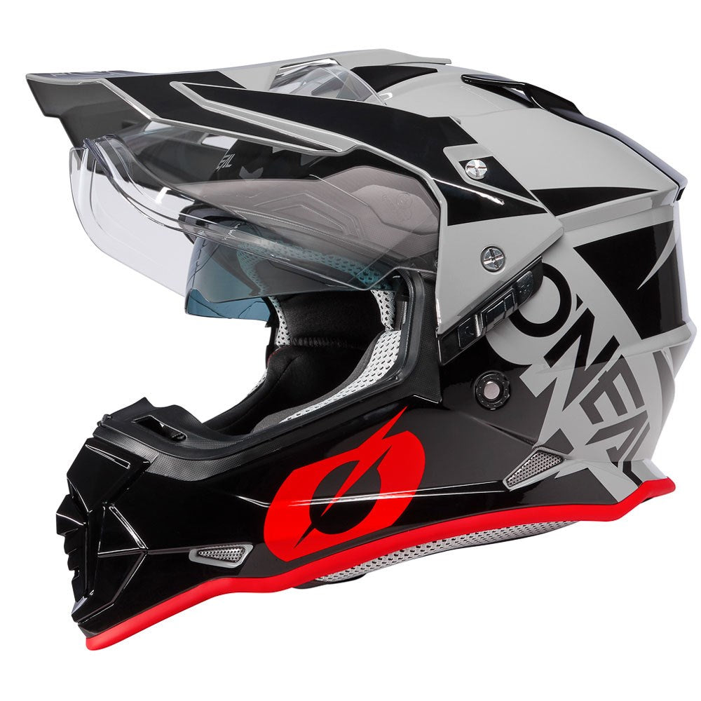 ONEAL 26 SIERRA HELM R - BLK/GRY/RED (LG)