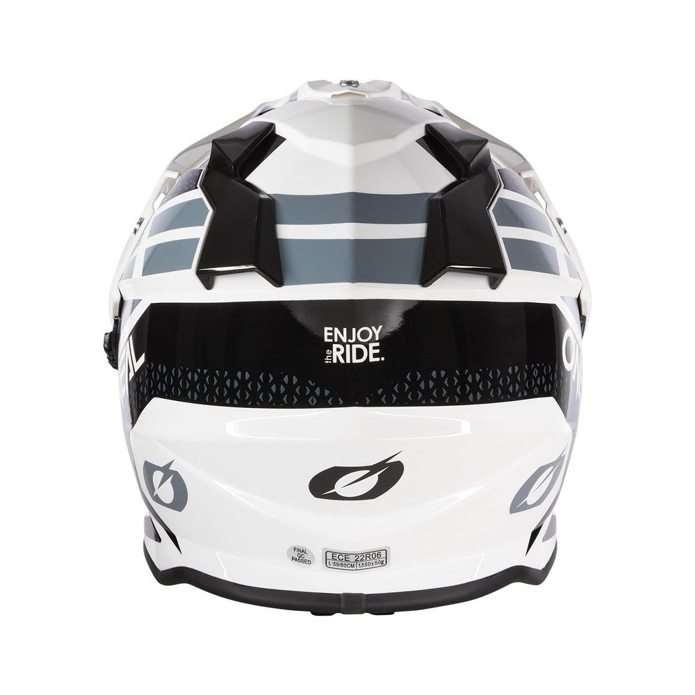 ONEAL 26 SIERRA HELM R - GLOSS WHT/BLK/GRY (LG)