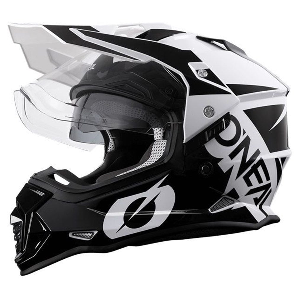 #ONEAL SIERRA HELMET R V.22 - BLACK/WHITE [ONC01]