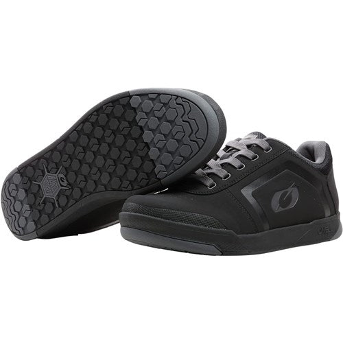 ONEAL 22 PINNED FLAT SHOE BLK/GRY 10 (43)