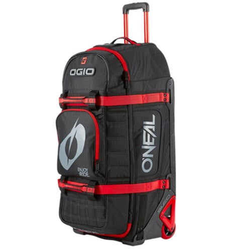 ONEAL OGIO GEAR BAG - RIG 9800 (WHEELED) BLACK/RED (WAS ON1316100)