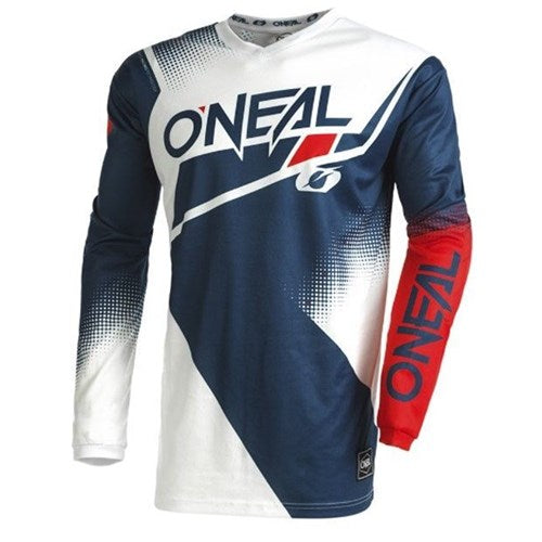 ONEAL ELEMENT JERSEY RACEWEAR V.22 - BLUE/WHITE/RED