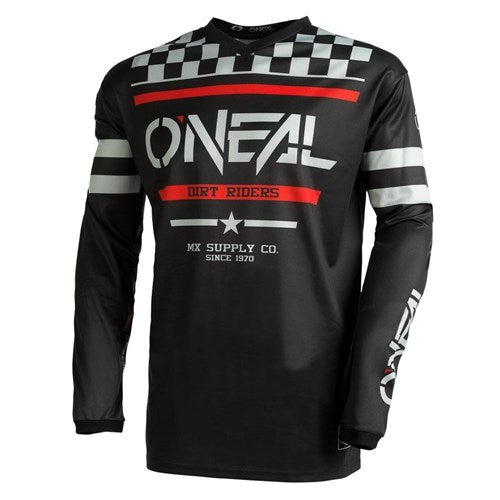 ONEAL ELEMENT JERSEY SQUADRON V.22 - BLACK/GREY