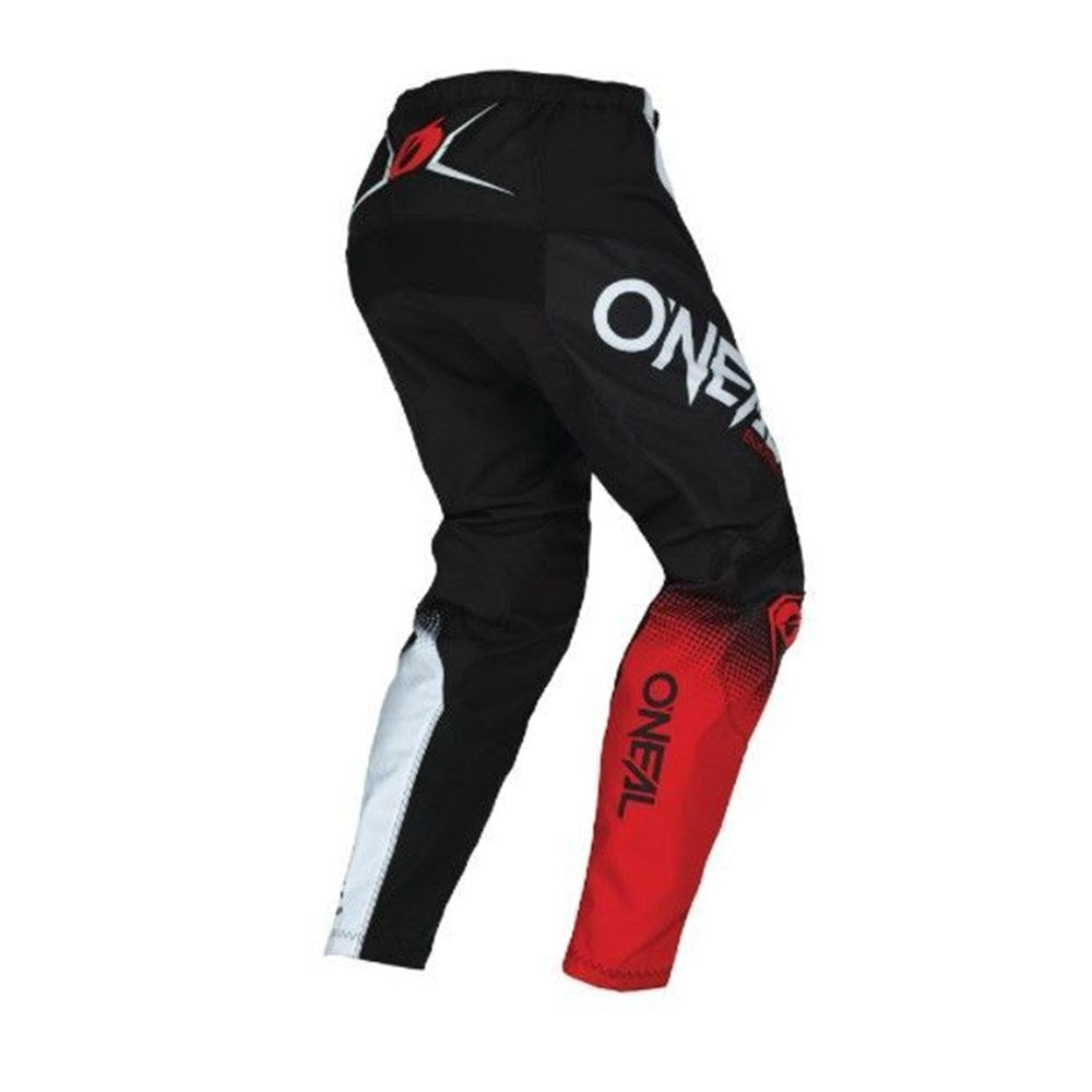 ONEAL ELEMENT YOUTH PANT RACEWEAR V.22 - BLK/WHT/RED (18 - 2/3) [ONC01] #