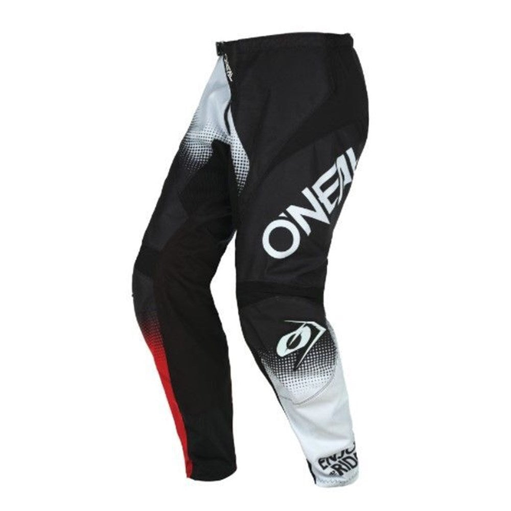 ONEAL ELEMENT YOUTH PANT RACEWEAR V.22 - BLK/WHT/RED (18 - 2/3) [ONC01] #