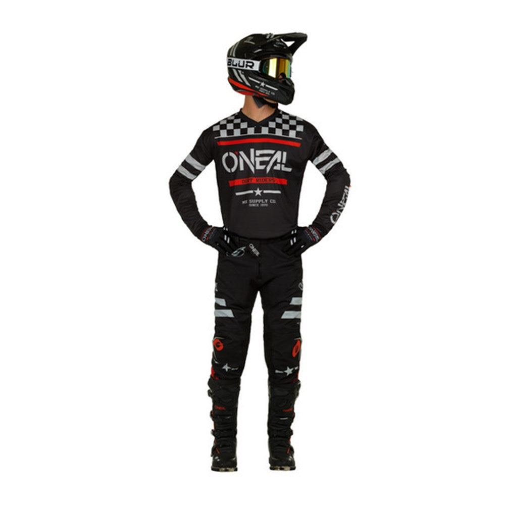ONEAL ELEMENT PANT SQUADRON V.22 - BLK/GRY (36) [ONC01] #