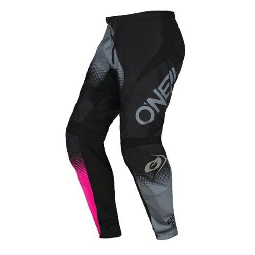 ONEAL ELEMENT GIRLS PANT RACEWEAR V.22 - BLACK/GREY/PINK