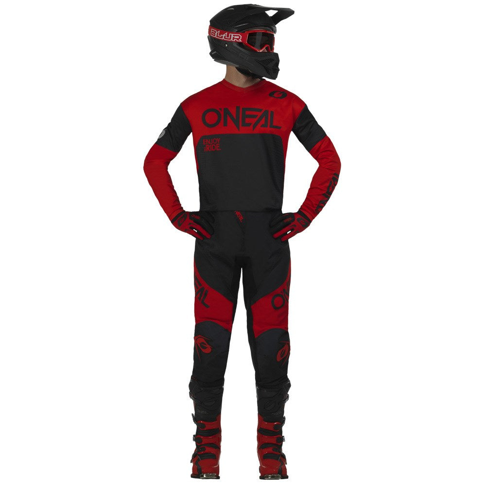ONEAL ELEMENT PANT RACEWEAR V.23 - BLK/RED (36) [ONC01] #