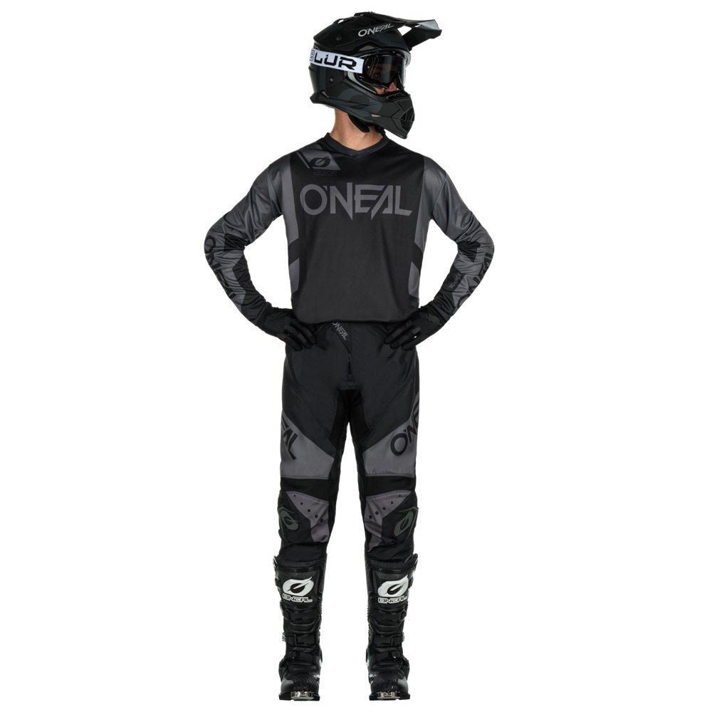 ONEAL ELEMENT PANT RACEWEAR V.24 BLK/GRY (40) [ONC01] #