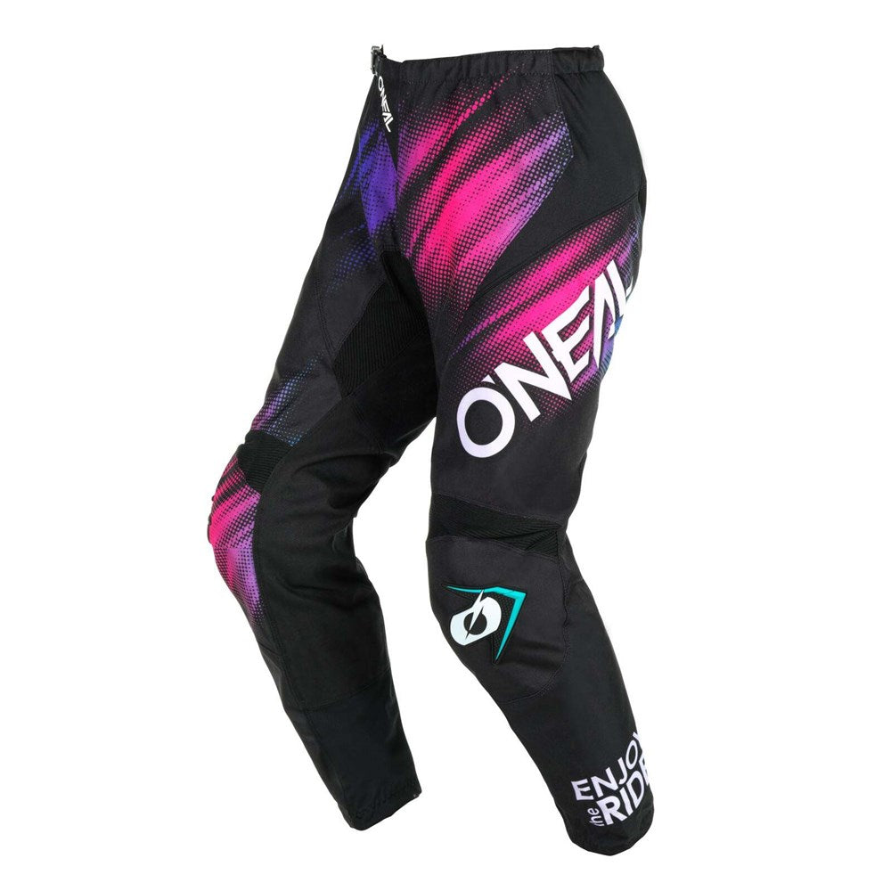 ONEAL ELEMENT PANT VOLTAGE V.24 BLK/PNK YOUTH GIRLS 12/14T (26) [ONC01] #