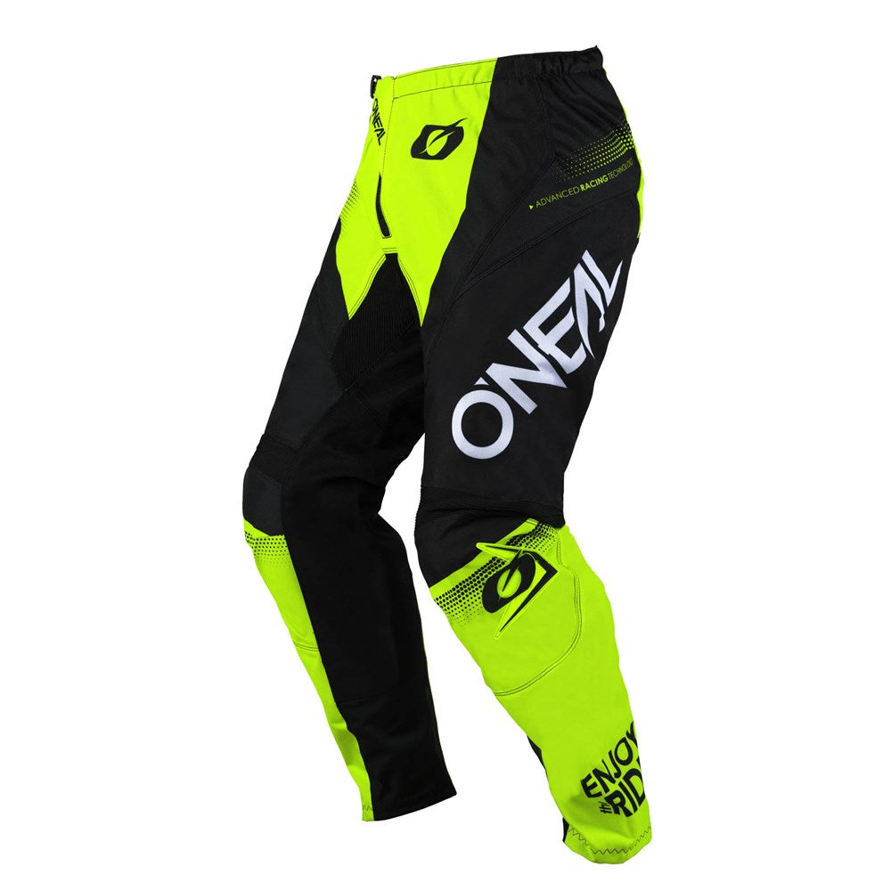 ONEAL ELEMENT PANT RACEWEAR V.25 - BLK/N-YEL (36) [ONC01] #
