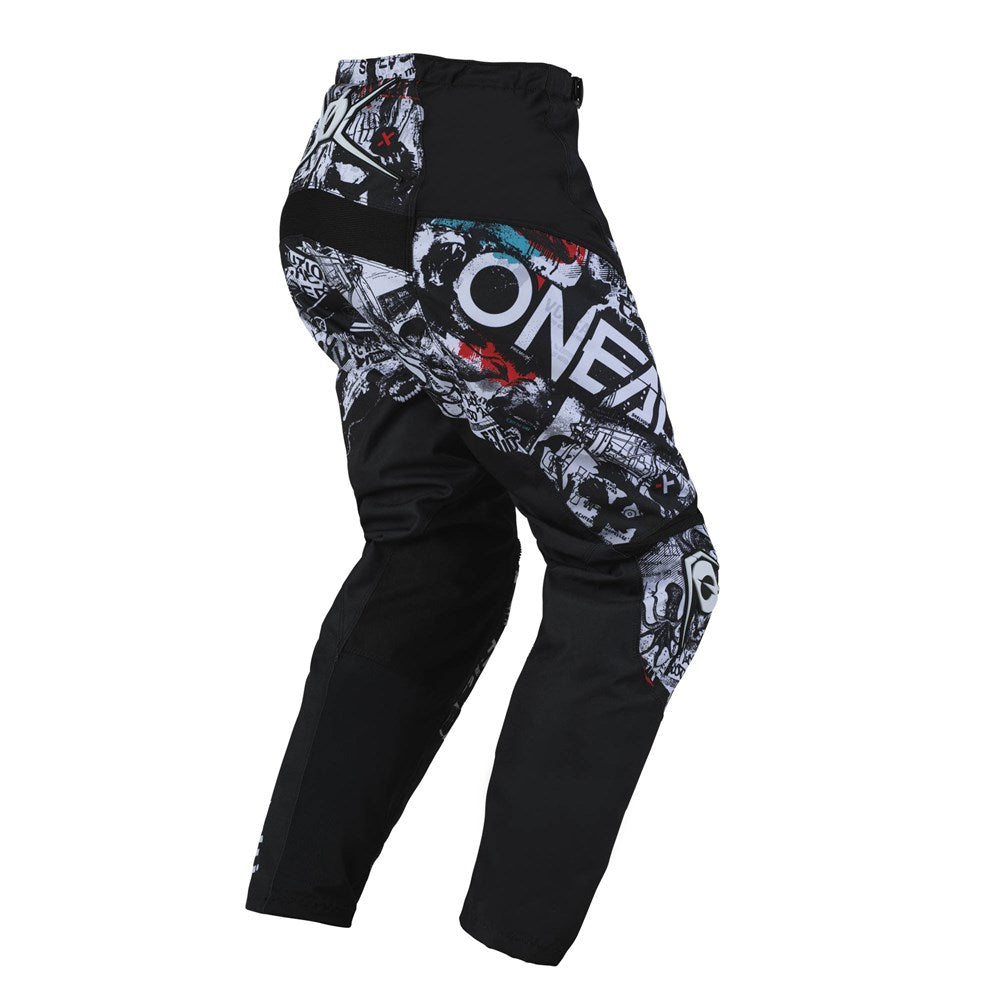 ONEAL ELEMENT PANT ATTACK V.25 - BLK/WHT (38) [ONC01] #