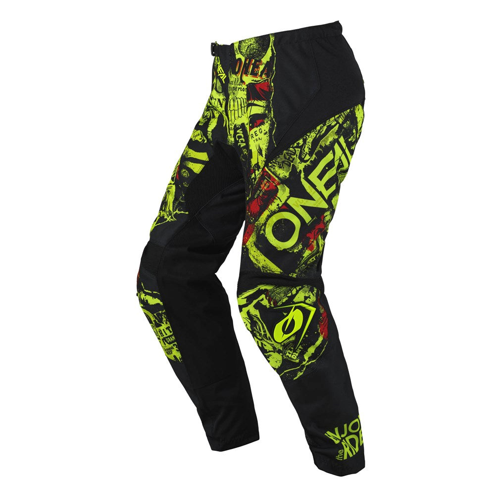 ONEAL ELEMENT YOUTH PANT ATTACK V.25 - BLK/N-YEL (28) [ONC01] #