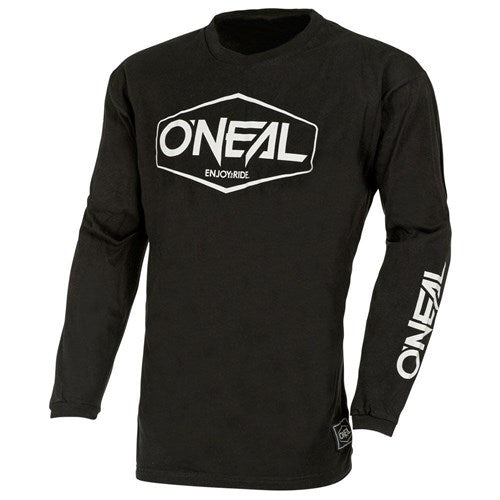 ONEAL ELEMENT COTTON YOUTH JERSEY HEXX V.22 - BLACK/WHITE