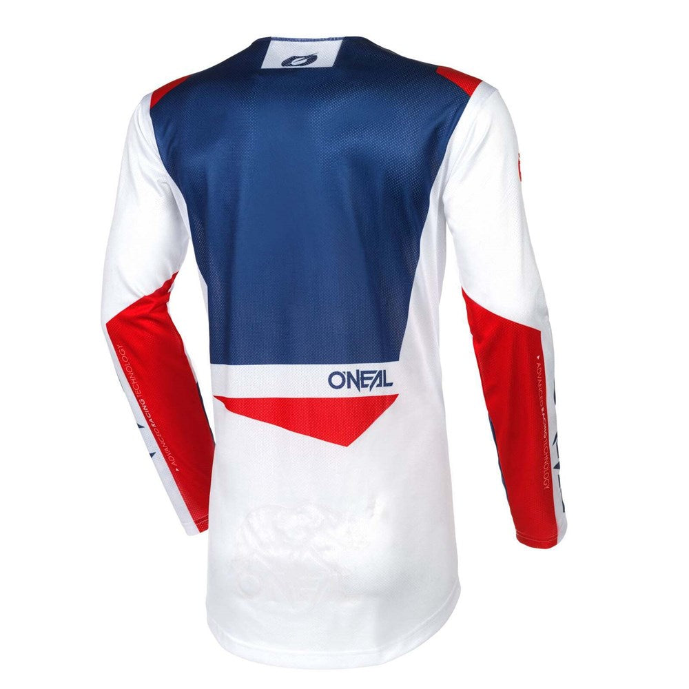 ONEAL HARDWEAR AIR JSY SLAM V.24 WHT/BLU/RED (MD) [ONC01] #