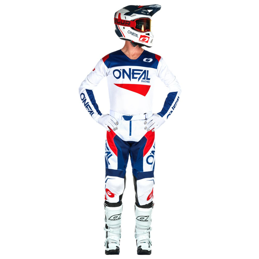 ONEAL HARDWEAR AIR JSY SLAM V.24 WHT/BLU/RED (MD) [ONC01] #