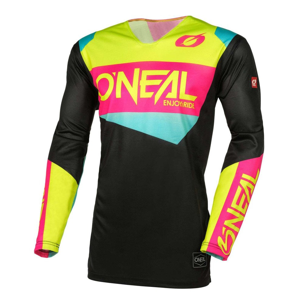 ONEAL HARDWEAR AIR JSY SLAM V.24 BLK/N-YEL/PNK (SM) [ONC01] #