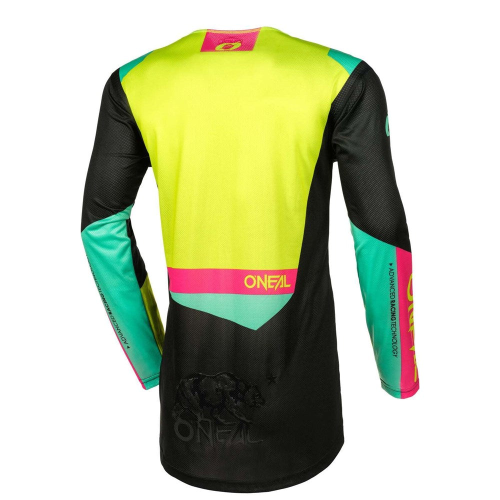 ONEAL HARDWEAR AIR JSY SLAM V.24 BLK/N-YEL/PNK (SM) [ONC01] #
