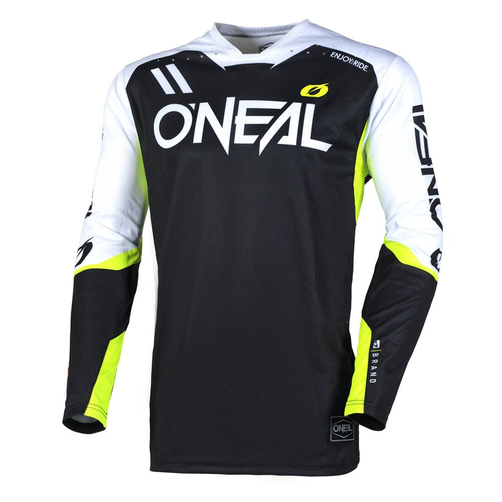 ONEAL HARDWEAR JSY FLOW V.25 - BLK/WHT (2XL) [ONC01] #