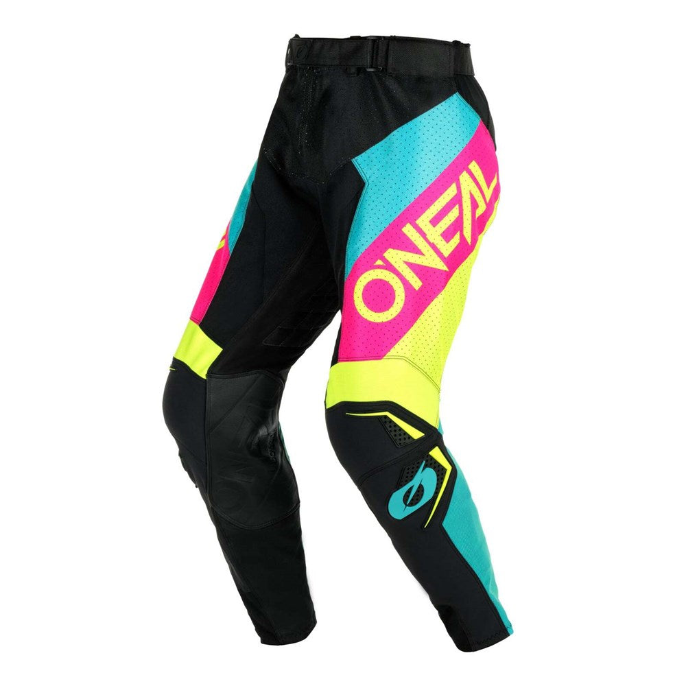 ONEAL HARDWEAR AIR PANT SLAM V.24 BLK/N-YEL/PNK (36) [ONC01] #