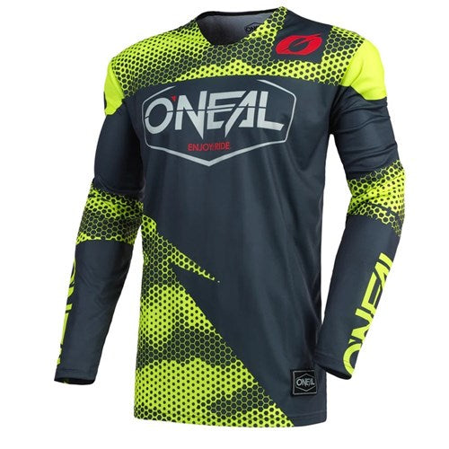 ONEAL MAYHEM JERSEY COVERT V.21 - BLACK/GREEN