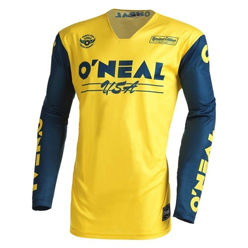 ONEAL MAYHEM JERSEY BULLET V.22 - YELLOW/BLUE