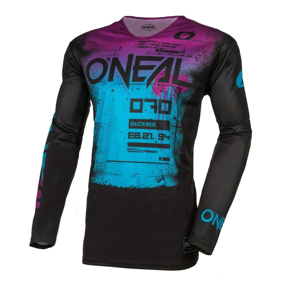 ONEAL MAYHEM JSY SCARZ V.24 BLK/BLU (2XL) [ONC01] #