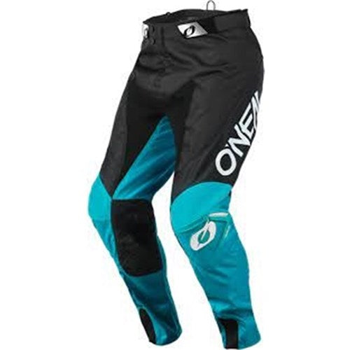 ONEAL MAYHEM YOUTH PANT HEXX V.21 - BLACK/TEAL