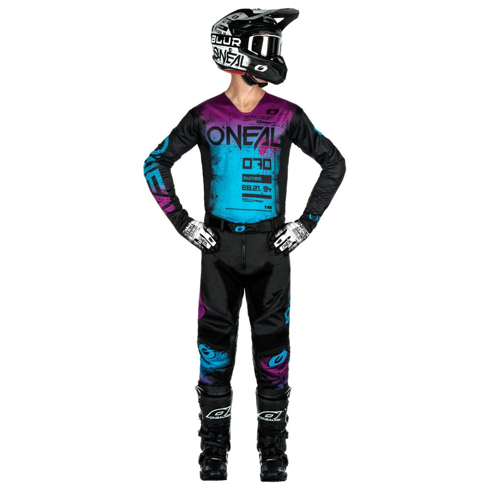 ONEAL MAYHEM PANT SCARZ V.24 BLK/BLU (32) [ONC01] #