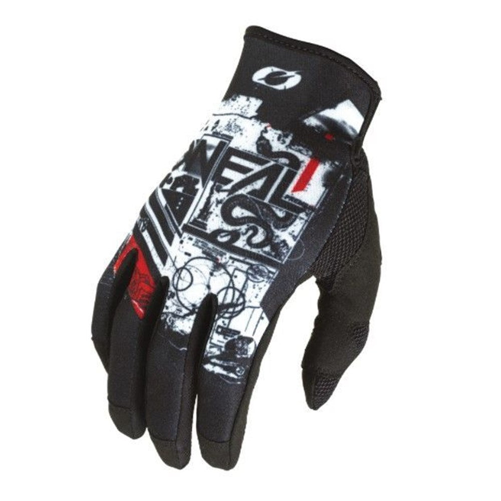 ONEAL MAYHEM GLV SCARZ V.22 - BLK/WHT (11-XL) [ONC01] #