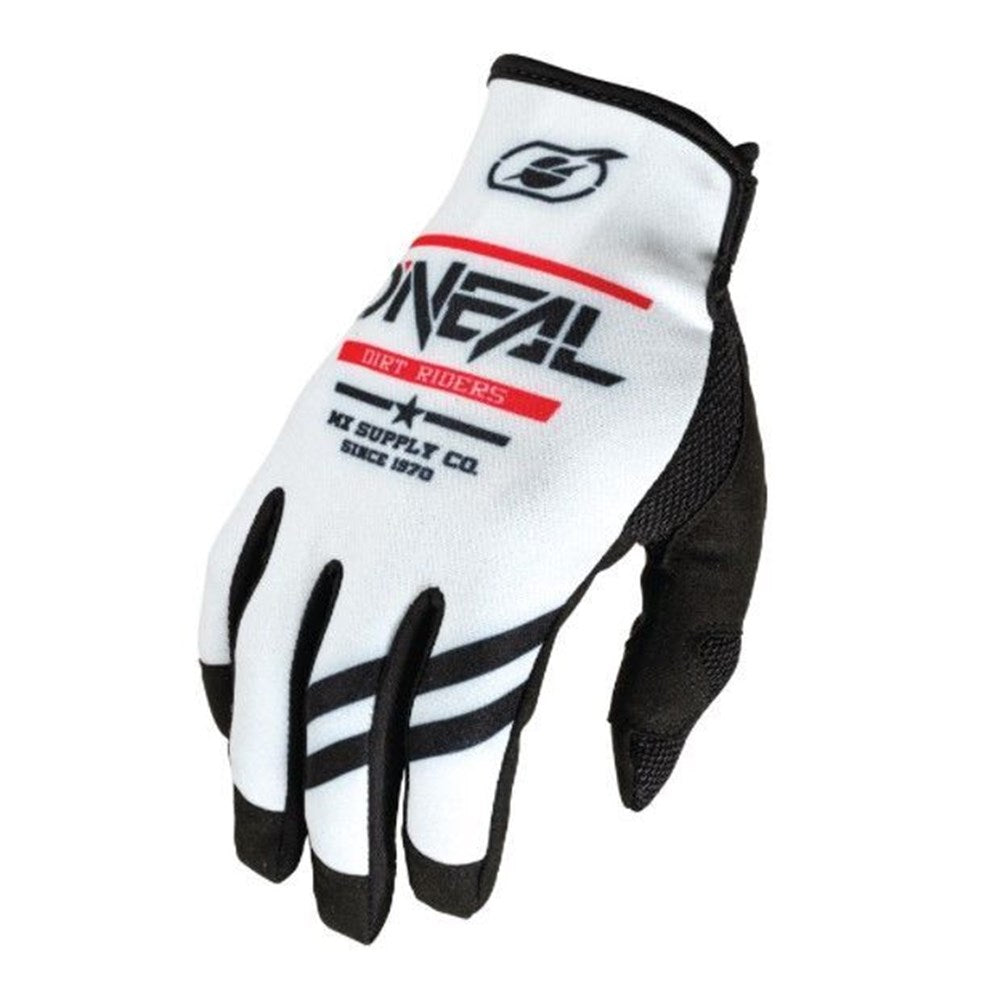 ONEAL MAYHEM GLV SQUADRON V.22 - WHT/BLK (11-XL) [ONC01] #